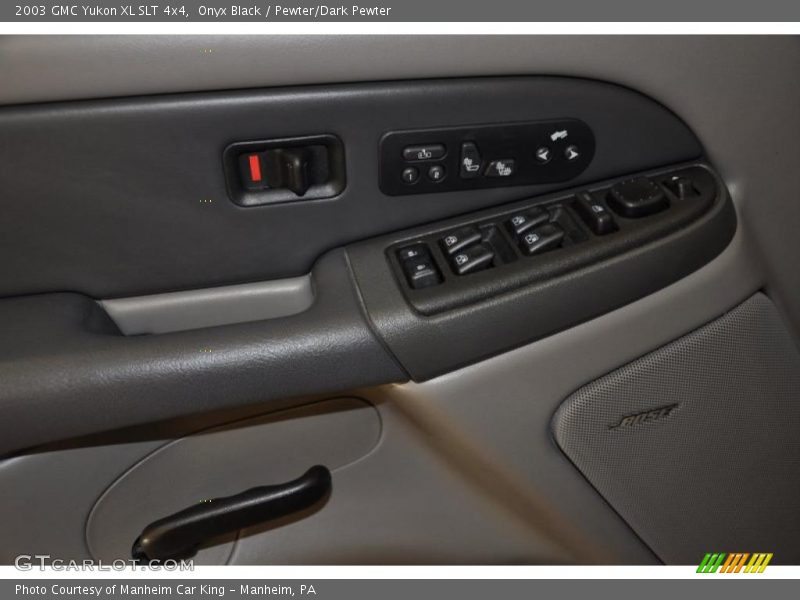 Onyx Black / Pewter/Dark Pewter 2003 GMC Yukon XL SLT 4x4