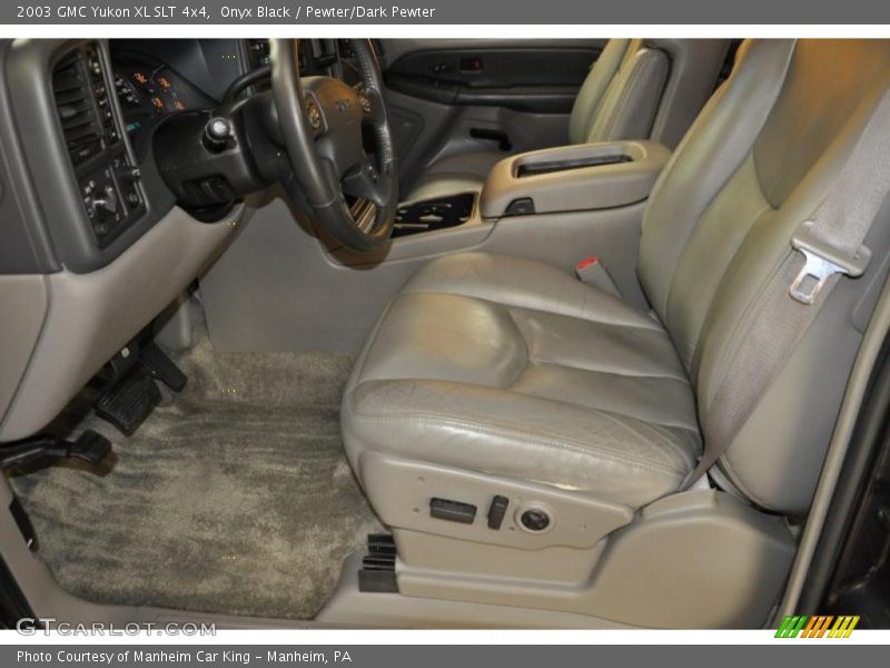 Onyx Black / Pewter/Dark Pewter 2003 GMC Yukon XL SLT 4x4