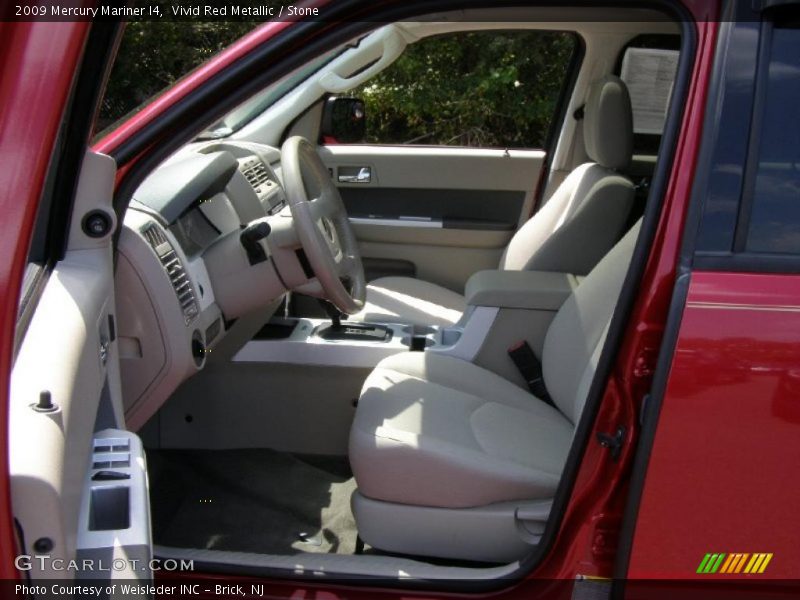 Vivid Red Metallic / Stone 2009 Mercury Mariner I4
