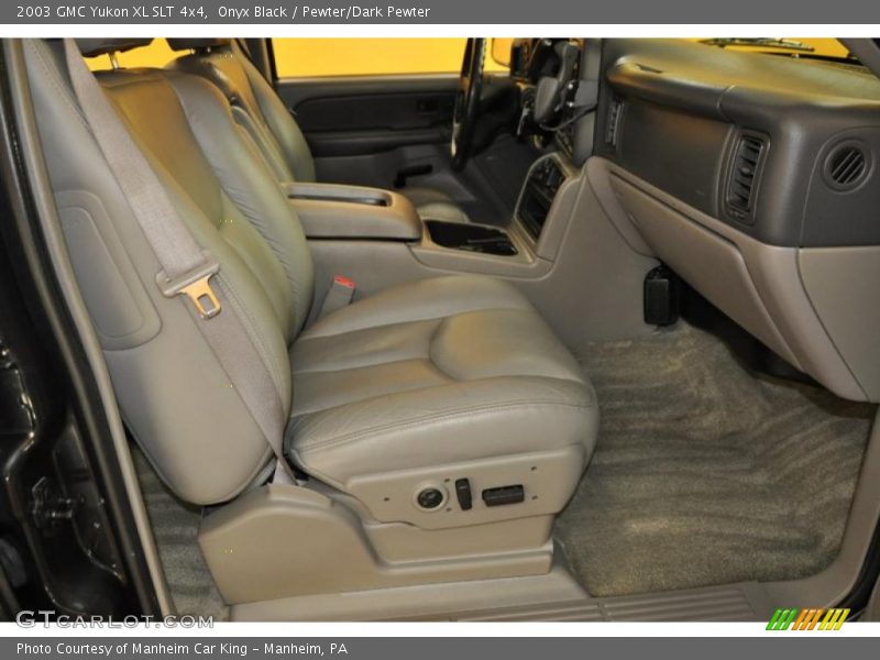 Onyx Black / Pewter/Dark Pewter 2003 GMC Yukon XL SLT 4x4