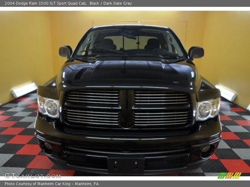 Black / Dark Slate Gray 2004 Dodge Ram 1500 SLT Sport Quad Cab