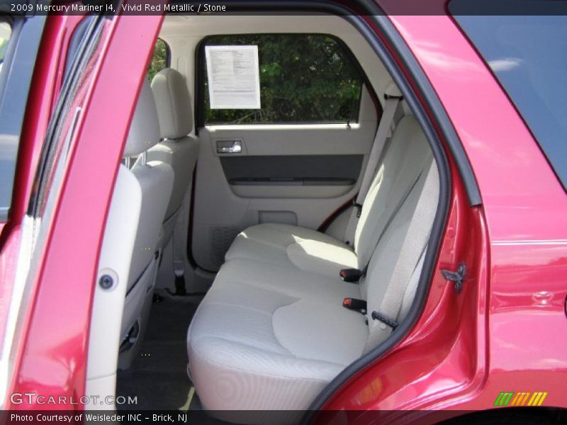 Vivid Red Metallic / Stone 2009 Mercury Mariner I4