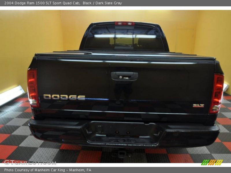 Black / Dark Slate Gray 2004 Dodge Ram 1500 SLT Sport Quad Cab