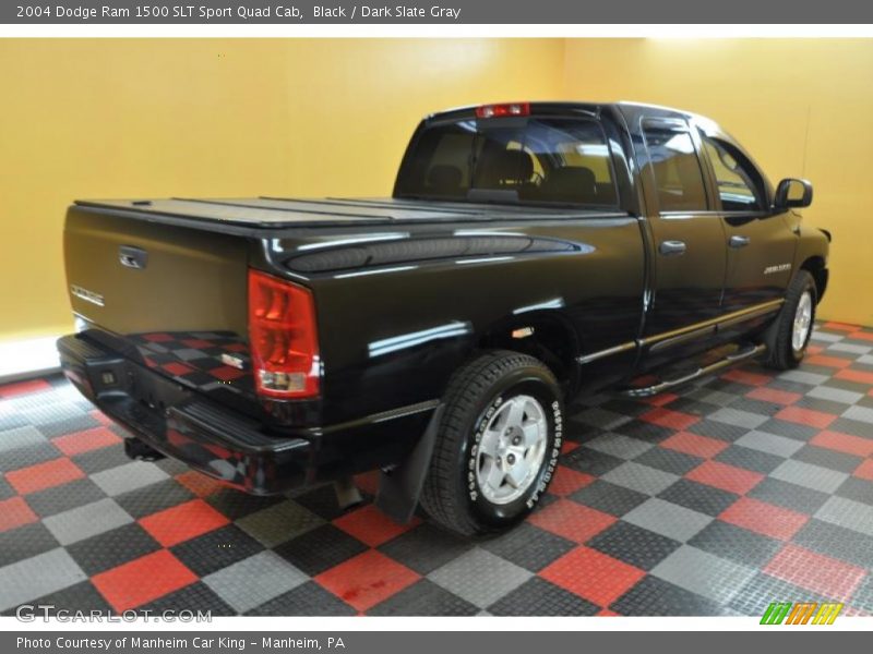 Black / Dark Slate Gray 2004 Dodge Ram 1500 SLT Sport Quad Cab