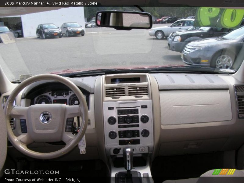 Vivid Red Metallic / Stone 2009 Mercury Mariner I4