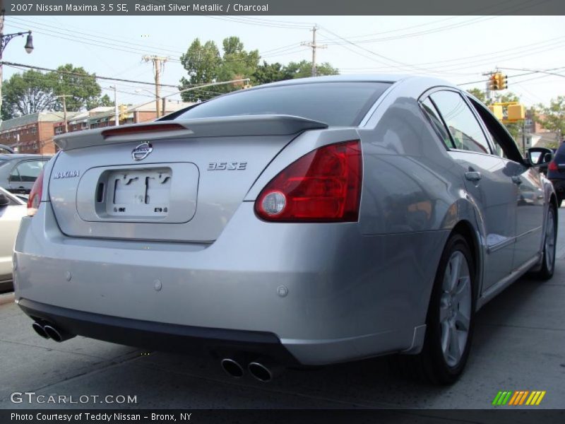 Radiant Silver Metallic / Charcoal 2007 Nissan Maxima 3.5 SE