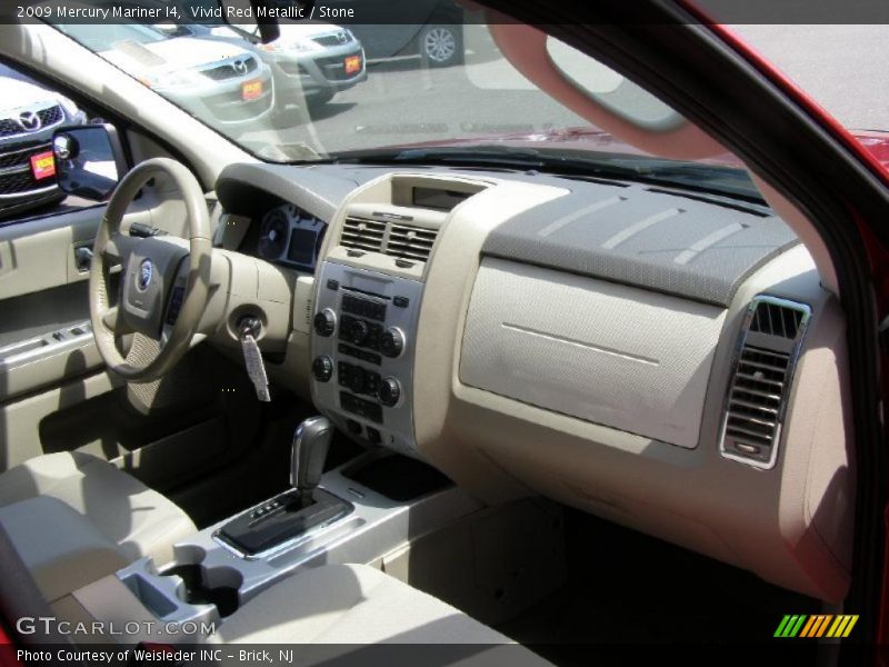 Vivid Red Metallic / Stone 2009 Mercury Mariner I4
