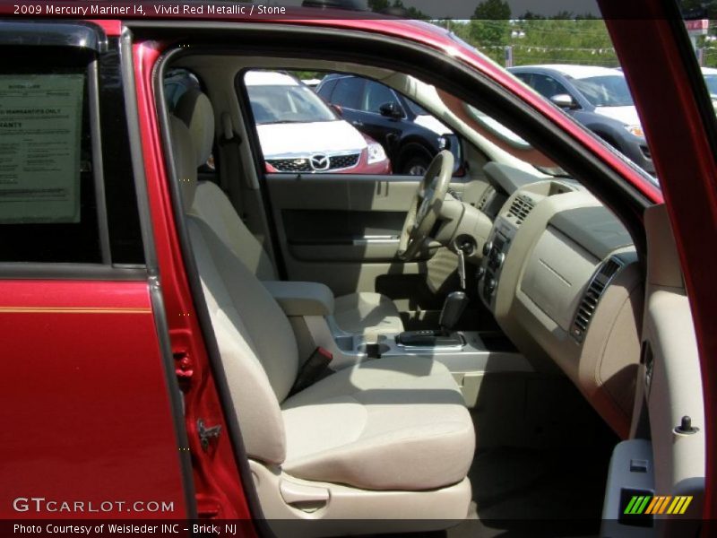 Vivid Red Metallic / Stone 2009 Mercury Mariner I4