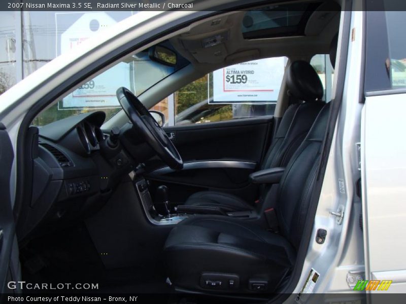 Radiant Silver Metallic / Charcoal 2007 Nissan Maxima 3.5 SE