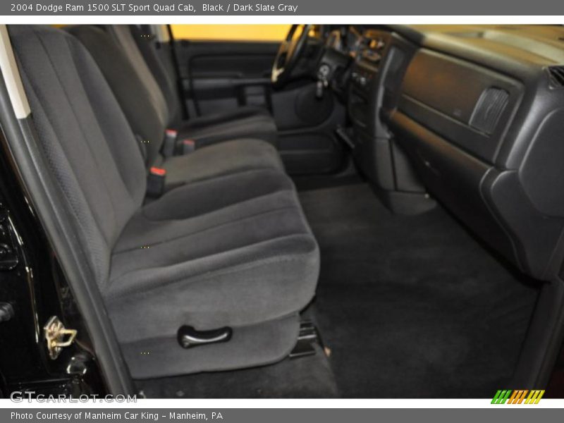 Black / Dark Slate Gray 2004 Dodge Ram 1500 SLT Sport Quad Cab