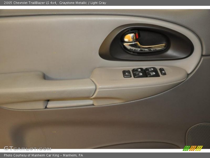 Graystone Metallic / Light Gray 2005 Chevrolet TrailBlazer LS 4x4