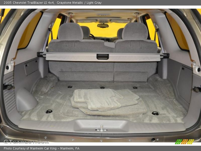 Graystone Metallic / Light Gray 2005 Chevrolet TrailBlazer LS 4x4