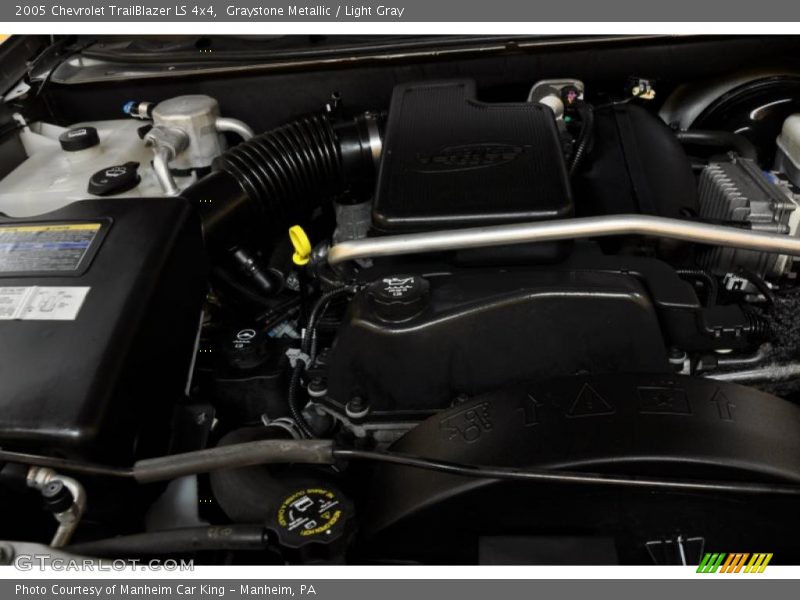 Graystone Metallic / Light Gray 2005 Chevrolet TrailBlazer LS 4x4