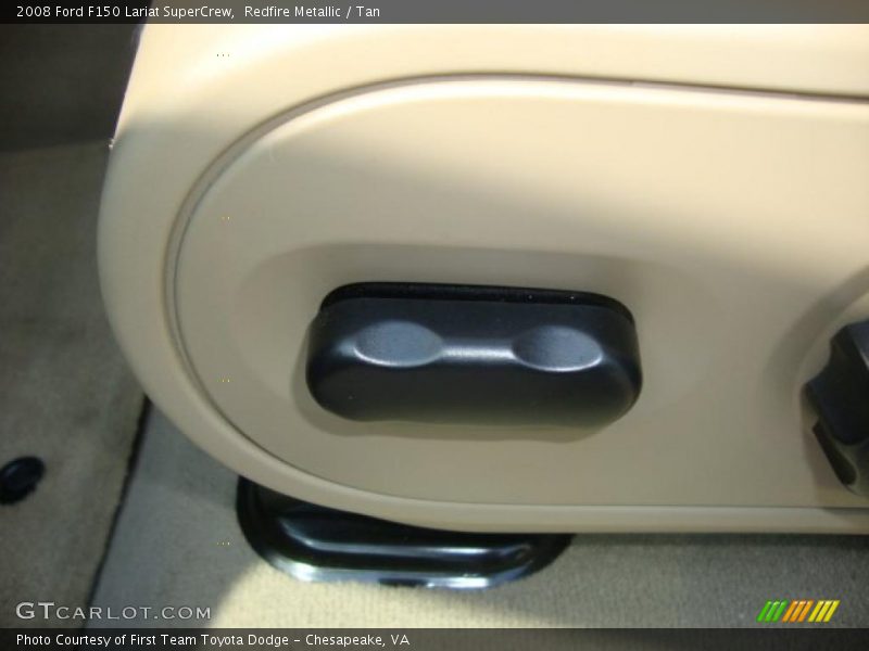 Redfire Metallic / Tan 2008 Ford F150 Lariat SuperCrew