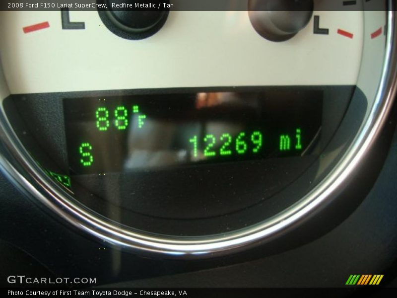 Redfire Metallic / Tan 2008 Ford F150 Lariat SuperCrew