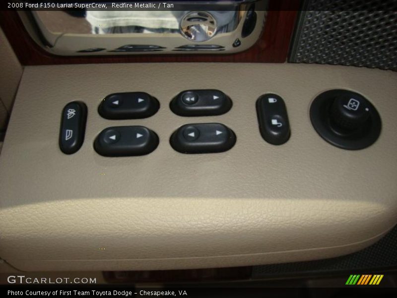 Redfire Metallic / Tan 2008 Ford F150 Lariat SuperCrew