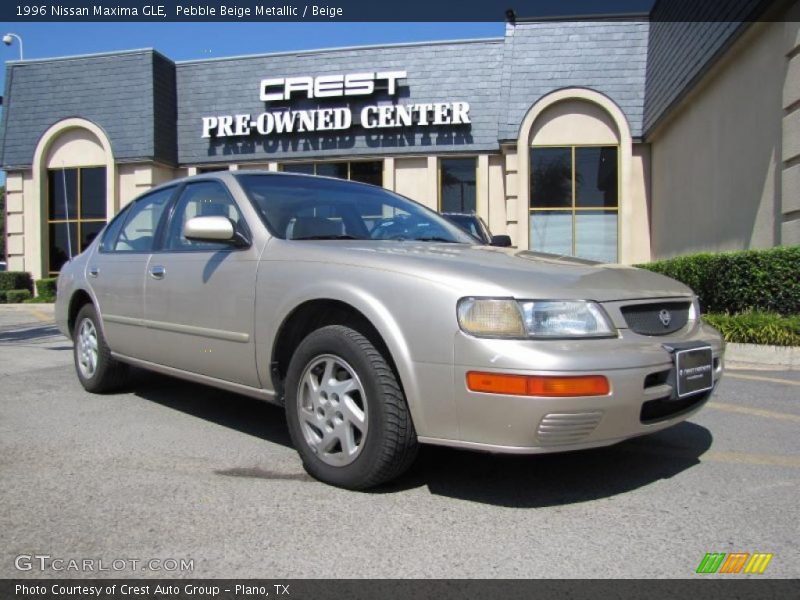 Pebble Beige Metallic / Beige 1996 Nissan Maxima GLE