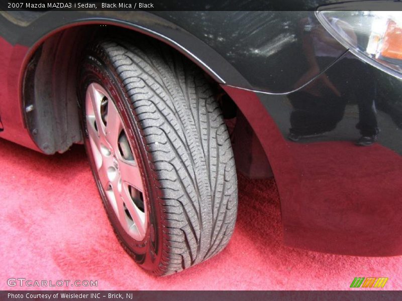 Black Mica / Black 2007 Mazda MAZDA3 i Sedan