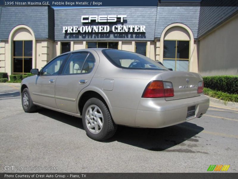 Pebble Beige Metallic / Beige 1996 Nissan Maxima GLE