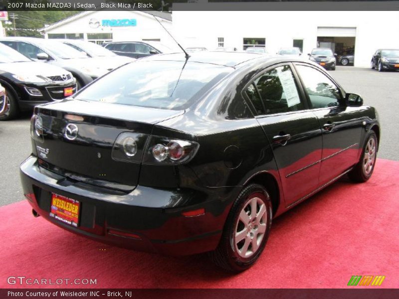 Black Mica / Black 2007 Mazda MAZDA3 i Sedan