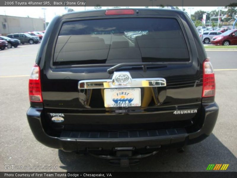 Black / Stone Gray 2006 Toyota 4Runner SR5