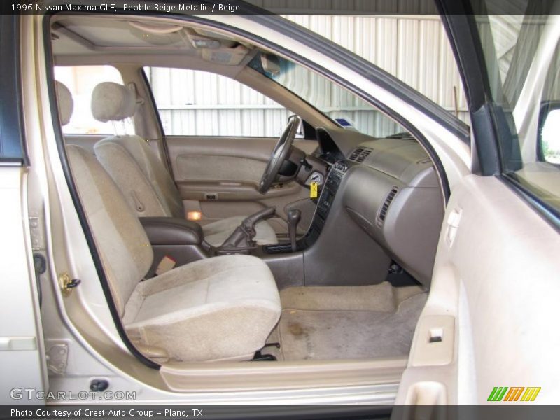 Pebble Beige Metallic / Beige 1996 Nissan Maxima GLE