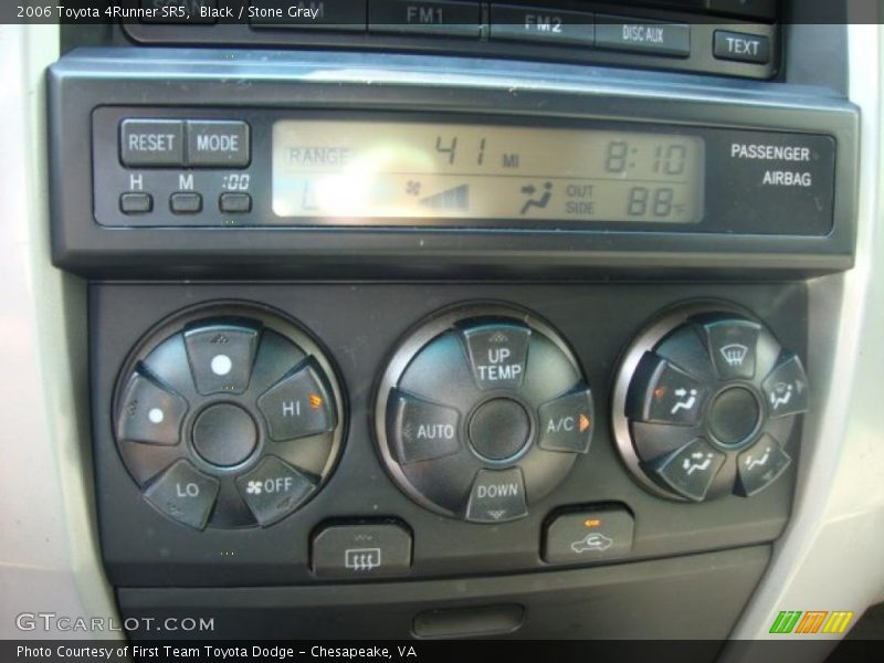 Black / Stone Gray 2006 Toyota 4Runner SR5