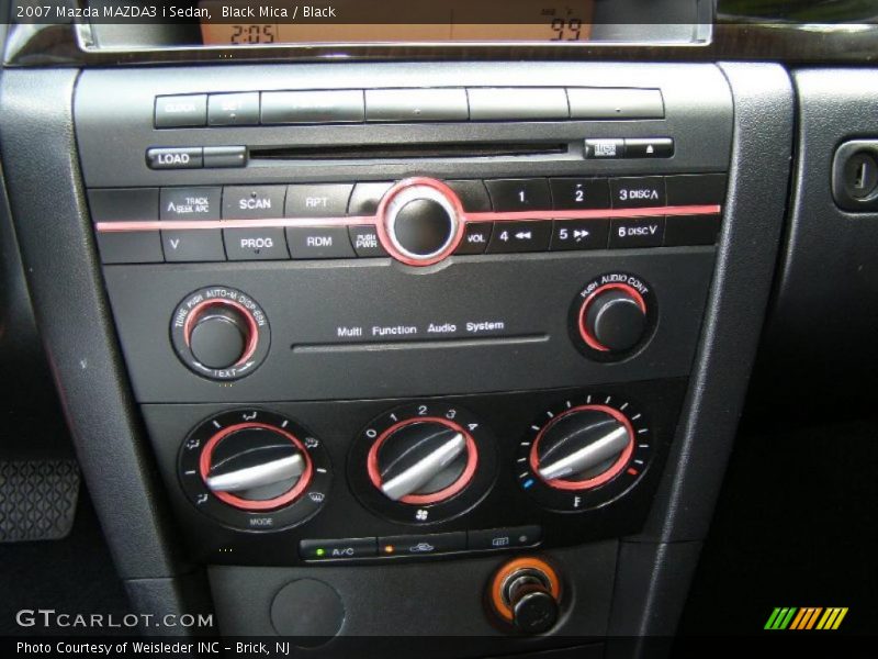 Black Mica / Black 2007 Mazda MAZDA3 i Sedan