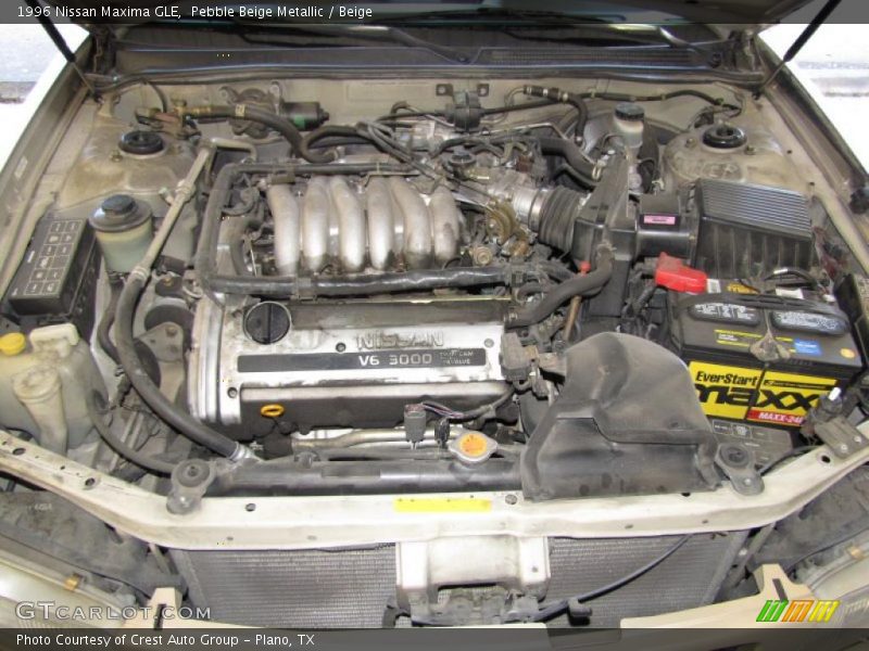 Pebble Beige Metallic / Beige 1996 Nissan Maxima GLE