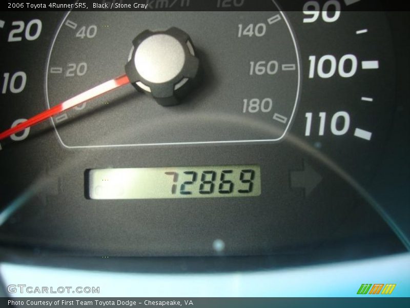Black / Stone Gray 2006 Toyota 4Runner SR5