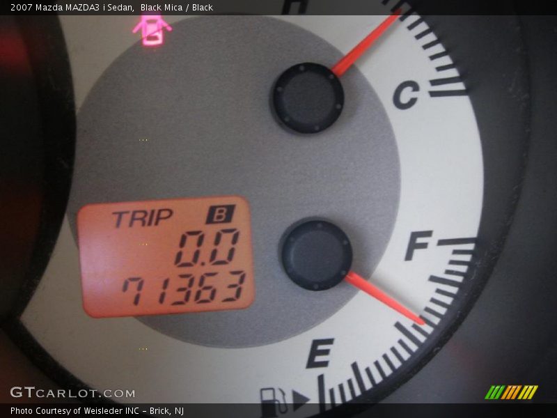 Black Mica / Black 2007 Mazda MAZDA3 i Sedan