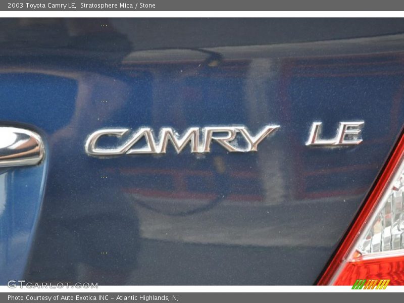 Stratosphere Mica / Stone 2003 Toyota Camry LE