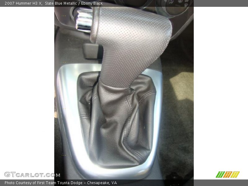 Slate Blue Metallic / Ebony Black 2007 Hummer H3 X