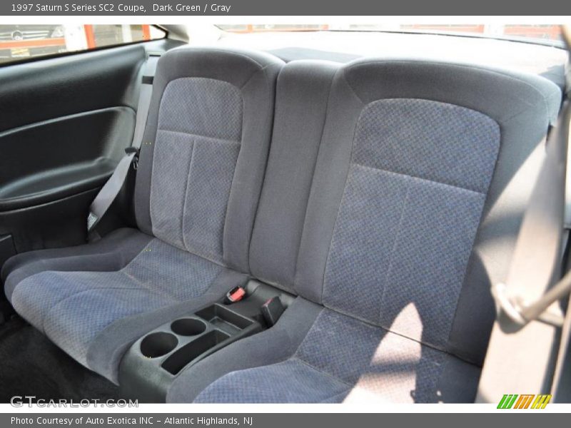 Dark Green / Gray 1997 Saturn S Series SC2 Coupe