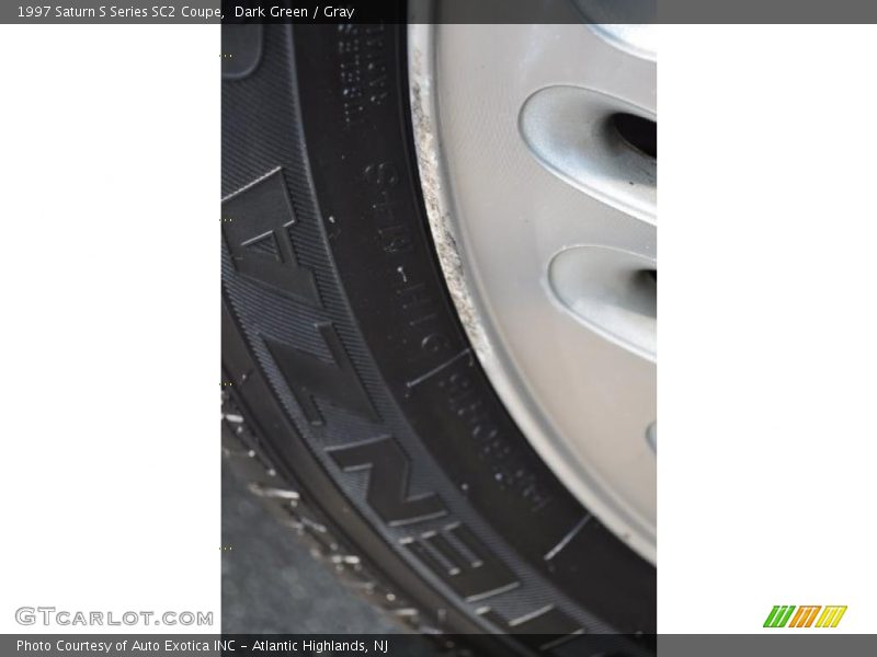 Dark Green / Gray 1997 Saturn S Series SC2 Coupe