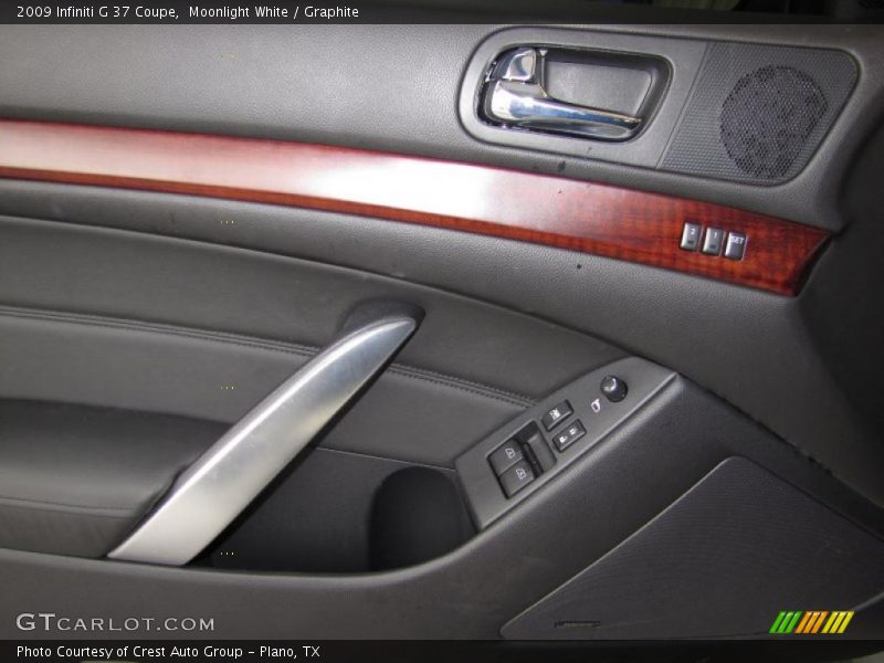 Moonlight White / Graphite 2009 Infiniti G 37 Coupe