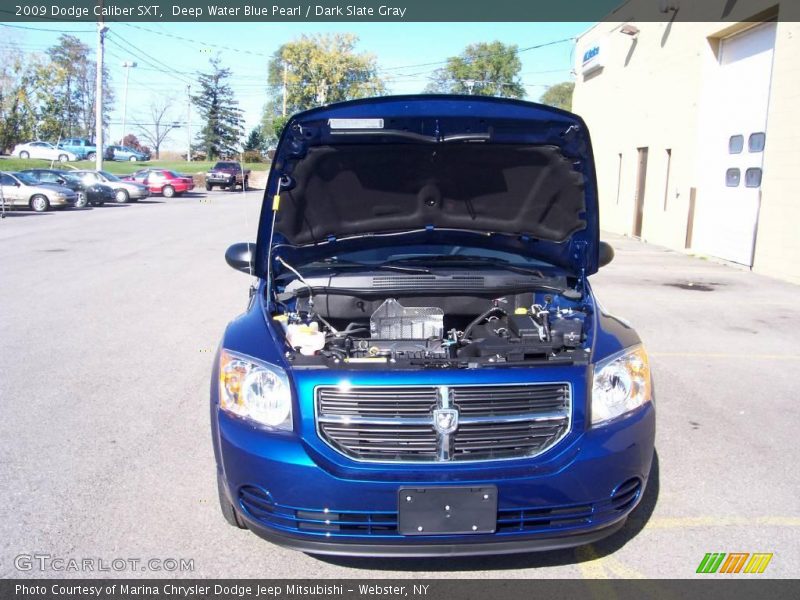 Deep Water Blue Pearl / Dark Slate Gray 2009 Dodge Caliber SXT
