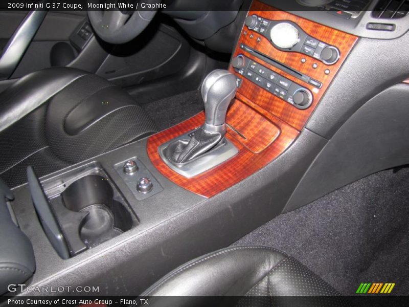 Moonlight White / Graphite 2009 Infiniti G 37 Coupe