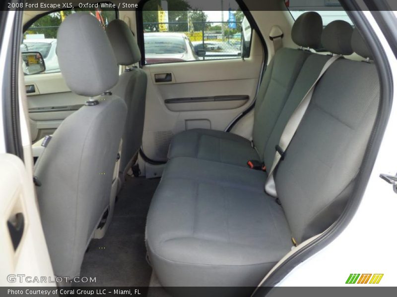 Oxford White / Stone 2008 Ford Escape XLS