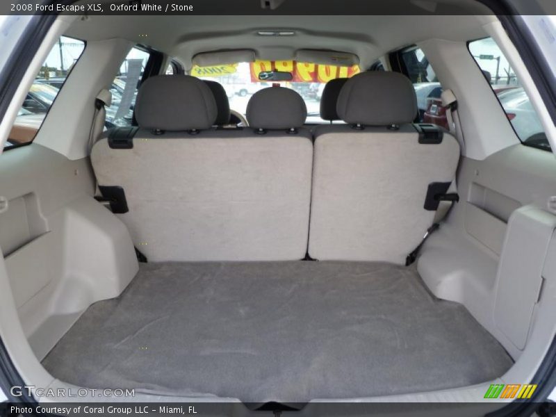 Oxford White / Stone 2008 Ford Escape XLS