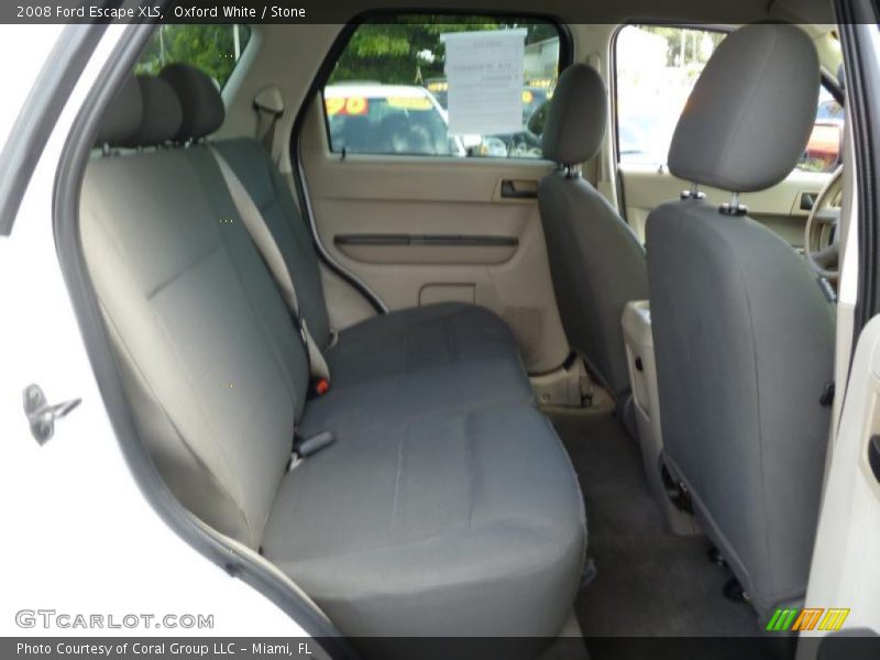 Oxford White / Stone 2008 Ford Escape XLS