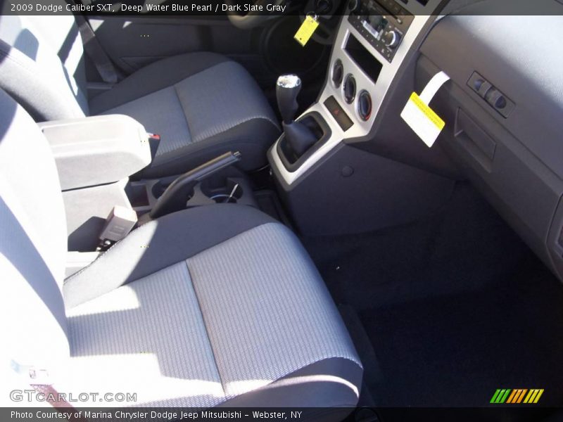 Deep Water Blue Pearl / Dark Slate Gray 2009 Dodge Caliber SXT