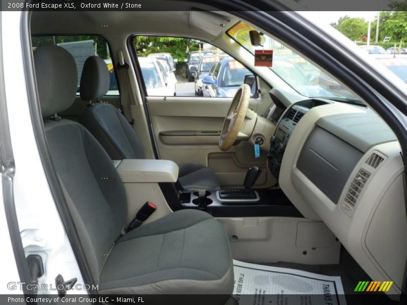Oxford White / Stone 2008 Ford Escape XLS