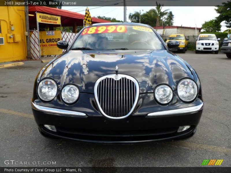 Black / Charcoal 2003 Jaguar S-Type 3.0