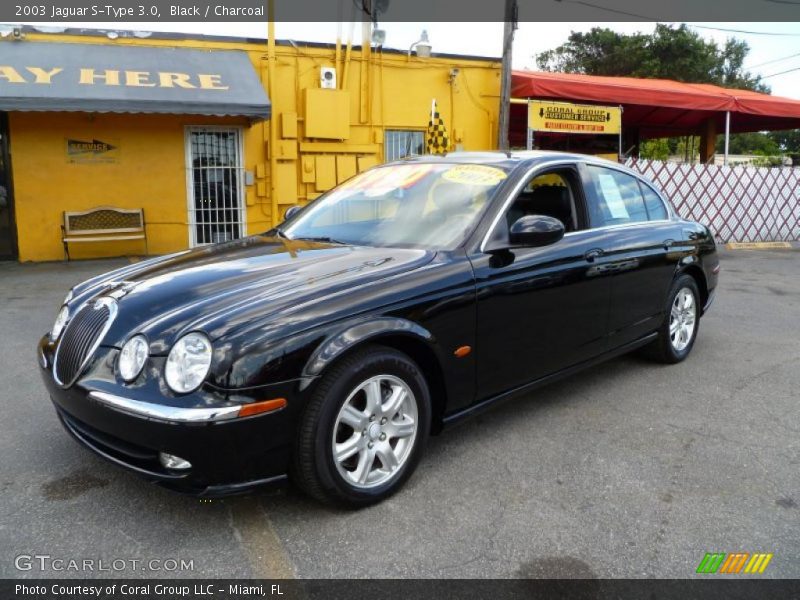 Black / Charcoal 2003 Jaguar S-Type 3.0