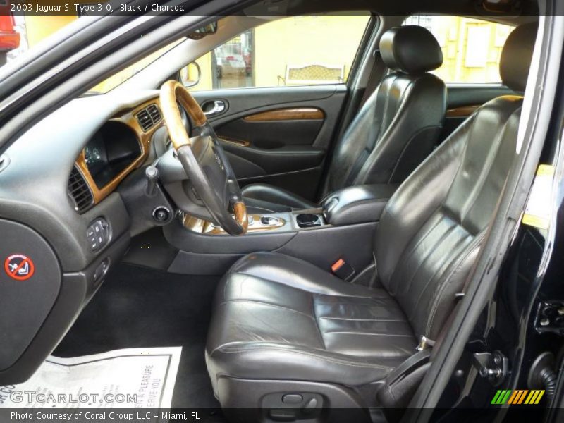 Black / Charcoal 2003 Jaguar S-Type 3.0