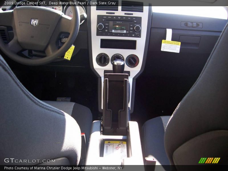 Deep Water Blue Pearl / Dark Slate Gray 2009 Dodge Caliber SXT