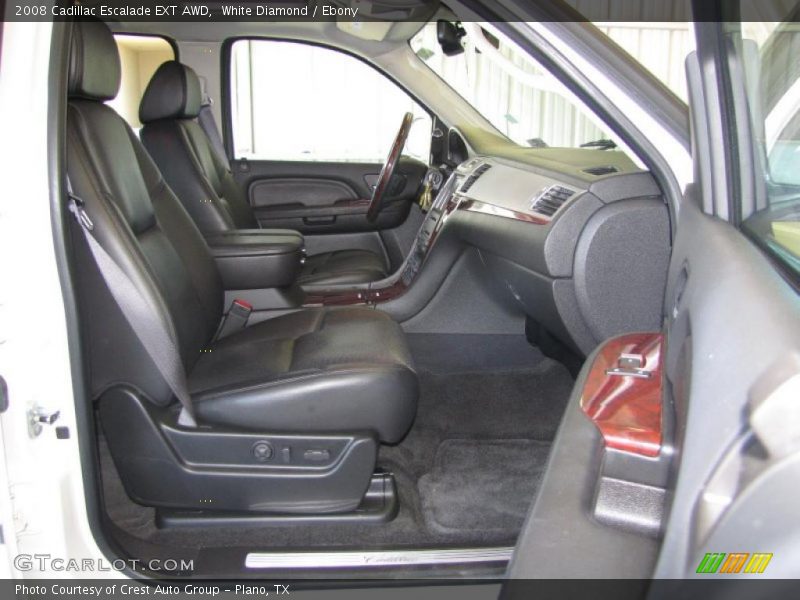 White Diamond / Ebony 2008 Cadillac Escalade EXT AWD