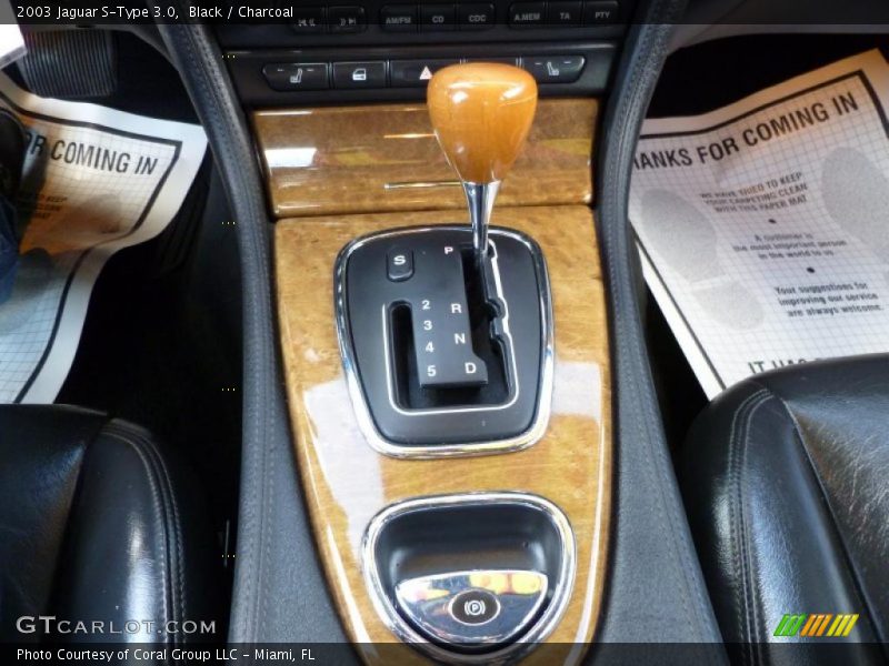 Black / Charcoal 2003 Jaguar S-Type 3.0