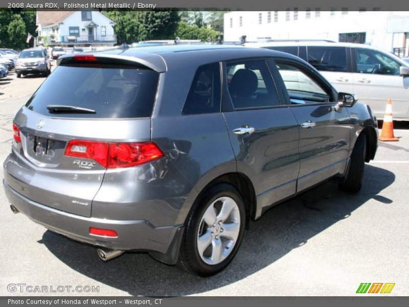 Polished Metal Metallic / Ebony 2008 Acura RDX